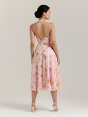 Liah-Halter Midi Dress