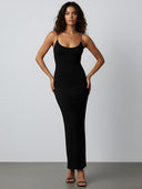 Zora-Satin Slip Dress