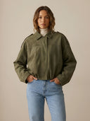 Lena-Soft Crop Jacket