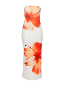 Maya-Hibiscus Maxi Dress