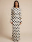 Lina-Polka Dot Midi