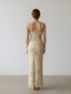 Vela-Floral Mesh Gown