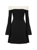 Faye-Off Shoulder Dress - Vessita