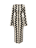 Zara–Wave Knit Dress - Vessita