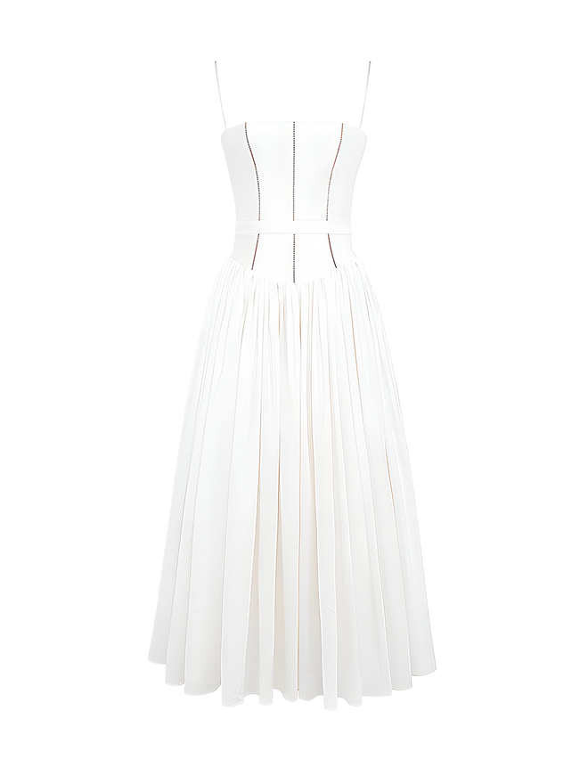 Zeni-Corset Maxi Dress - Vessita
