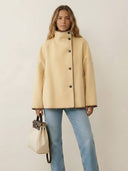 Orla-Modern Snap Coat