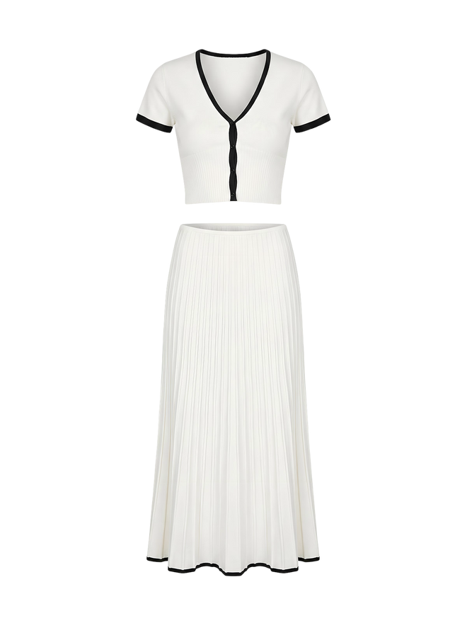 Kiva-Two-Piece Knit Set