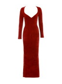 Lena-Velvet Maxi Dress