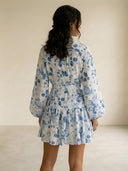 Renée-Vintage Print Dress - Vessita