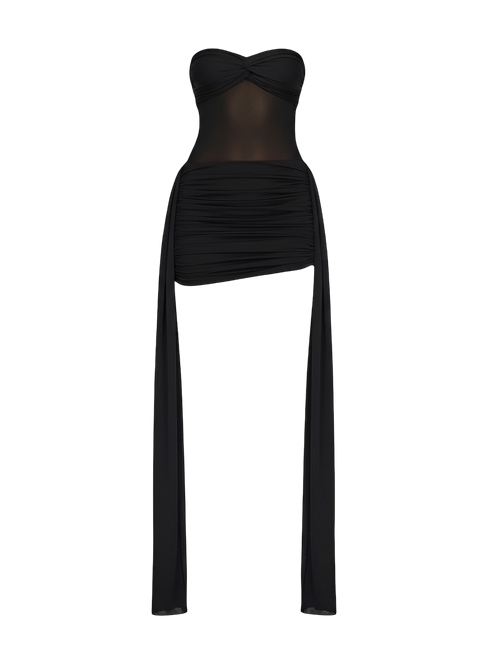 Nisa-Sheer Glow Gown - Vessita