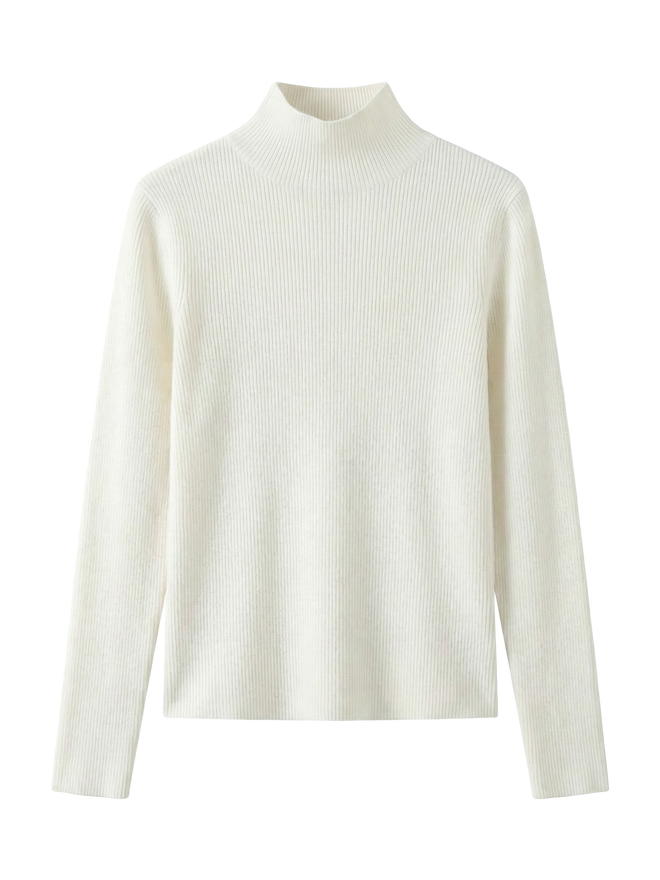 Nia–Turtleneck Pullover - Vessita