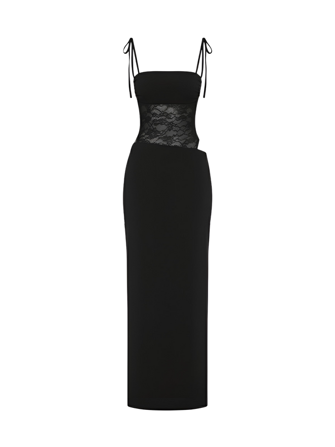 Zelina-Lace Maxi Dress