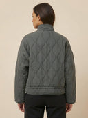 Vina-Quilted Zip Jacket