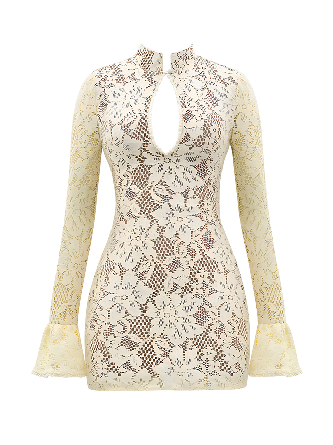 Anya-Lace Maxi Dress