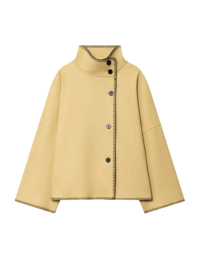 Orla-Modern Snap Coat