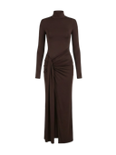 Lira-High Slit Maxi Dress - Vessita