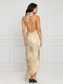 Selin-Leopard Luxe Gown