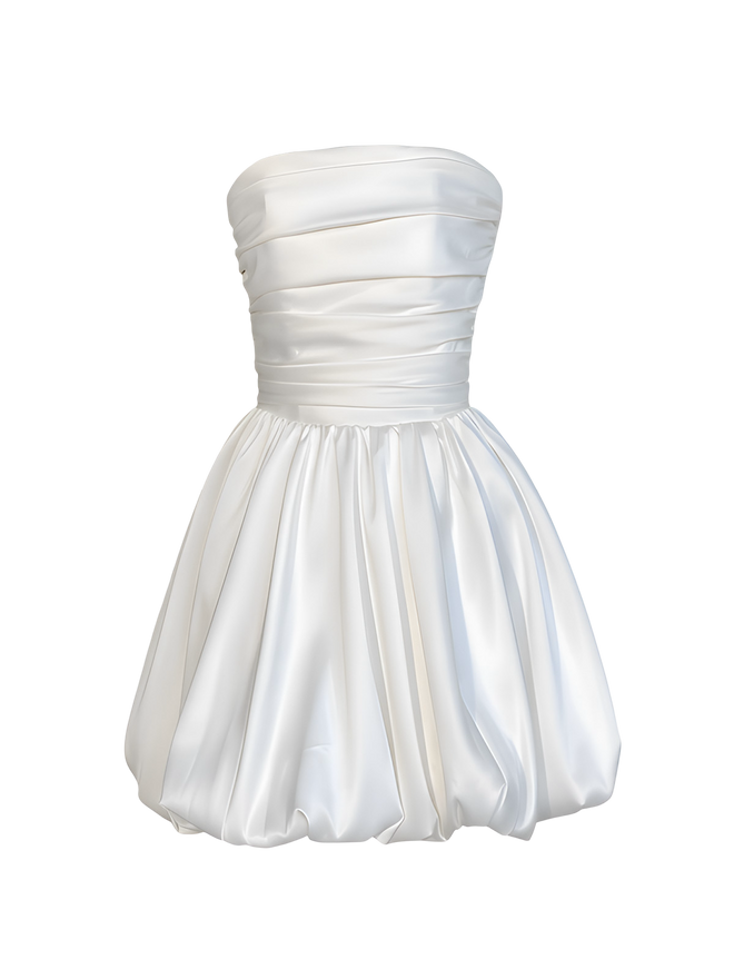 Ray-Strapless Glow Dress