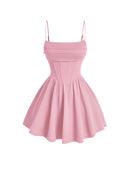 Noura-Corset Mini Dress - Vessita