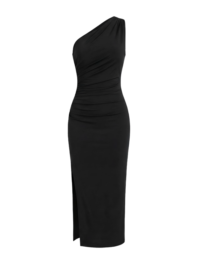 Raya-Side Slit Dress