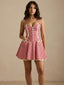 Hana-Corset Flare Dress