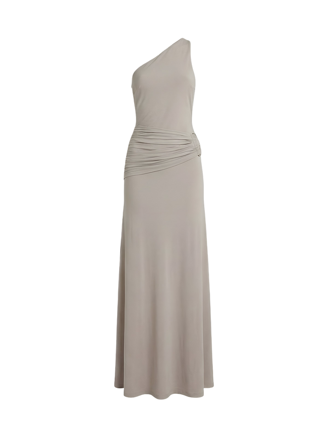 Mira-One Shoulder Gown