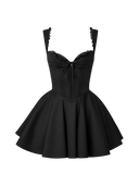 Elsa-Corset Flare Dress