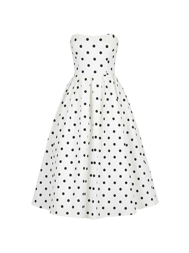 Celine-Vintage Dot Dress