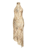 Selin-Leopard Luxe Gown