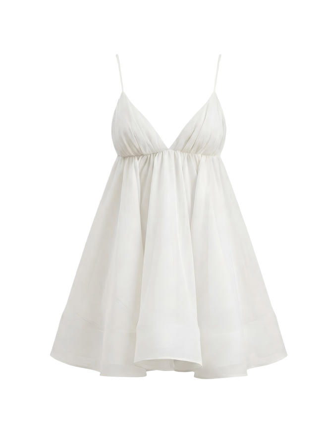 Ziva-Flowy Mini Dress