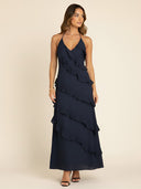 Mara–Flow Ruffle Maxi - Vessita