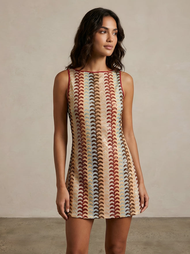 Elise-Retro Knit Mini