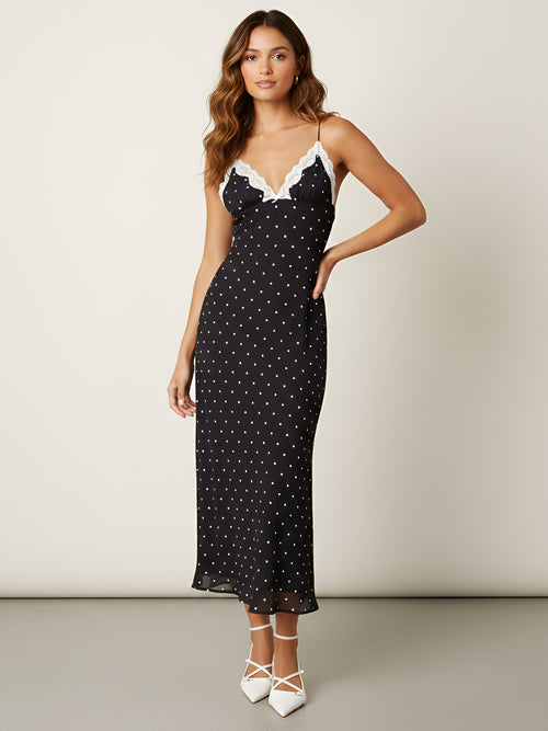 Suri-Vintage Dot Slip