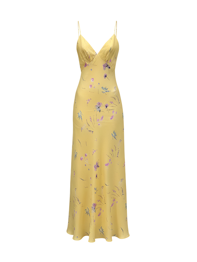Lillian-Floral Slip Dress