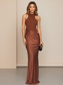 Noelle-Sculpt Maxi Dress - Vessita