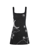 Selene-Moonlit Mini Dress