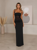 Zelina-Lace Maxi Dress