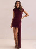 Belin–One Shoulder Dress