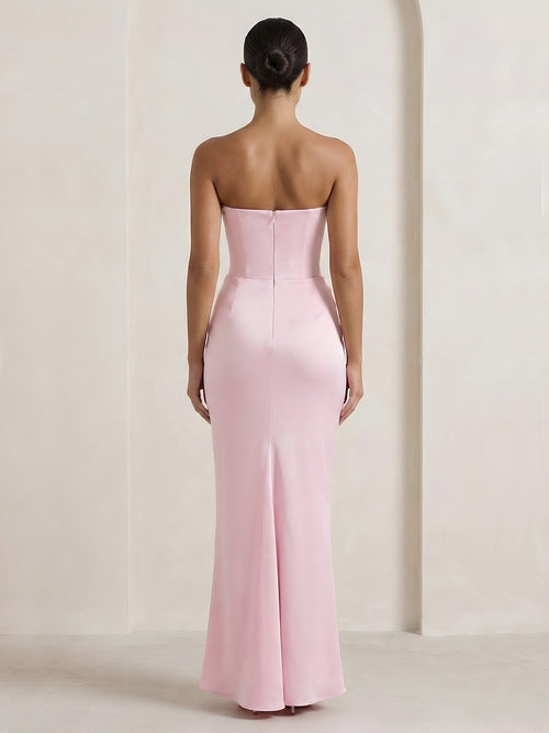 Alba-Drape Maxi Gown
