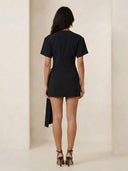 Aurora-Edge Mini Dress