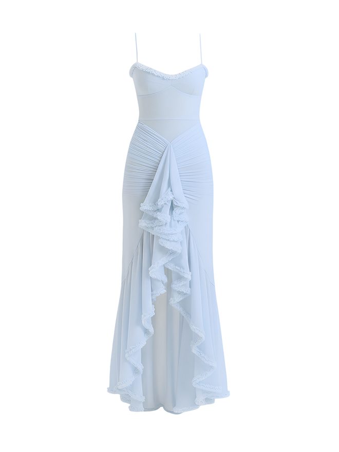 Lilou-Ruffle Maxi Dress
