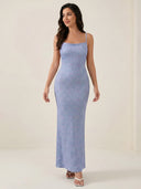 Elina-Floral Slip Maxi