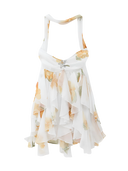 Liora-Floral Chiffon Dress