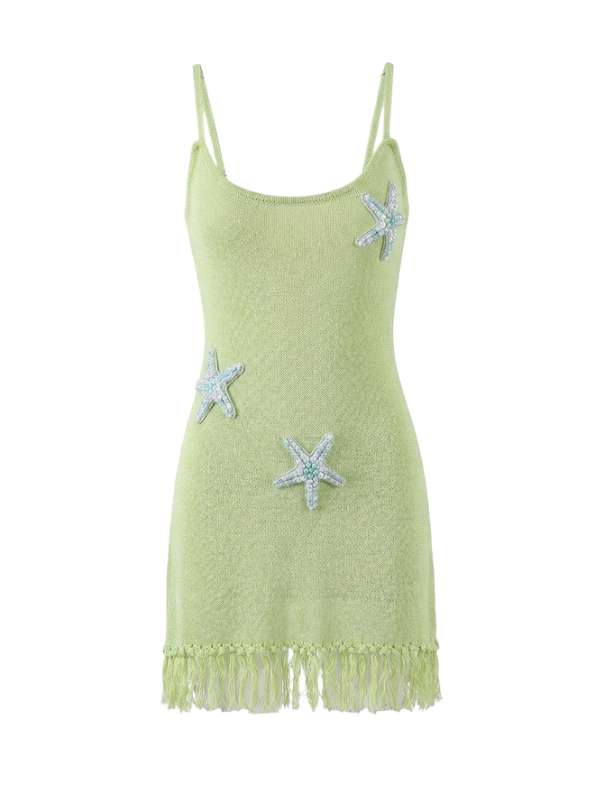 Nerina-Star Knit Dress