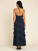 Mara–Flow Ruffle Maxi - Vessita