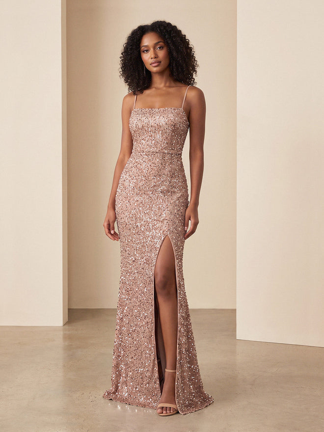 Luxe Sequin Gown