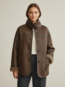 Ava-Shearling Coat