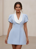 Sahar-Tailored Mini Dress