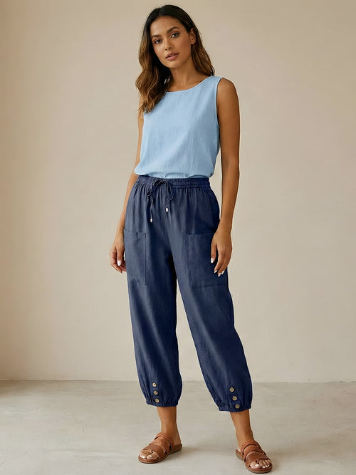 Nova–Chic Comfort Pants - Vessita