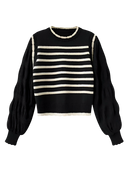 Lila-Stripe Knit